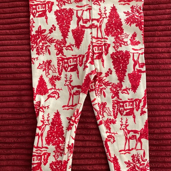 Burt’s Bees Baby Christmas Pajamas 12mos NWT Organic Cotton - Picture 6 of 7